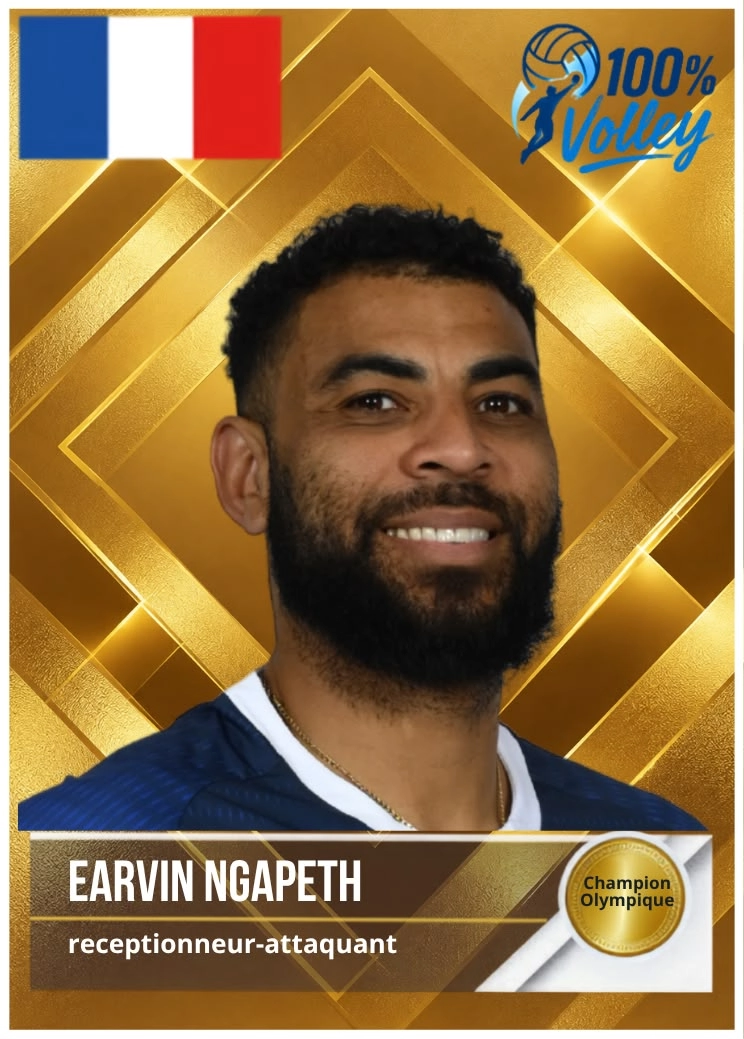 Carte rare Earvin N'Gapeth